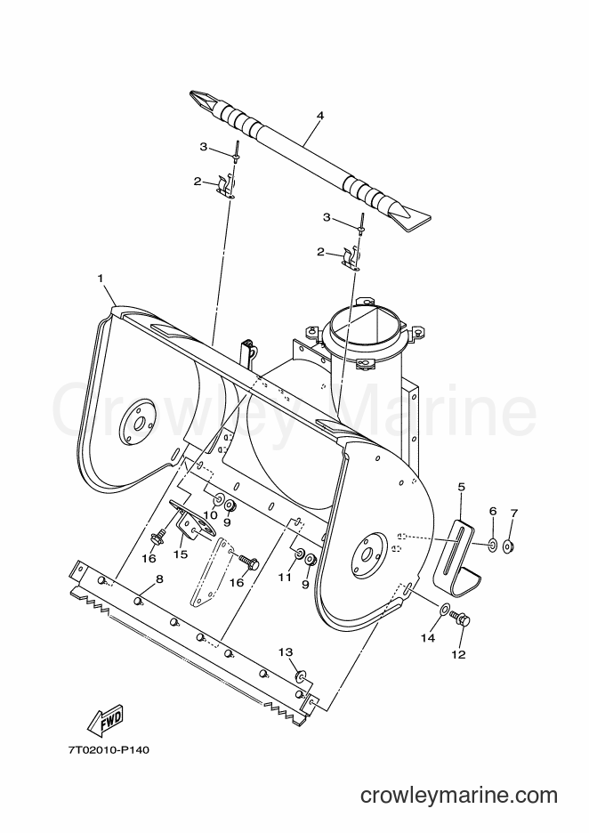 Yamaha Motors YT660 (7T02) [010] - AUGA CASE