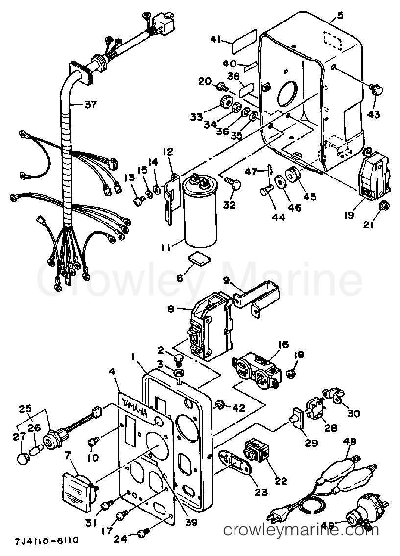 Yamaha Motors EF2800 - CONTROL BOX (800101~)