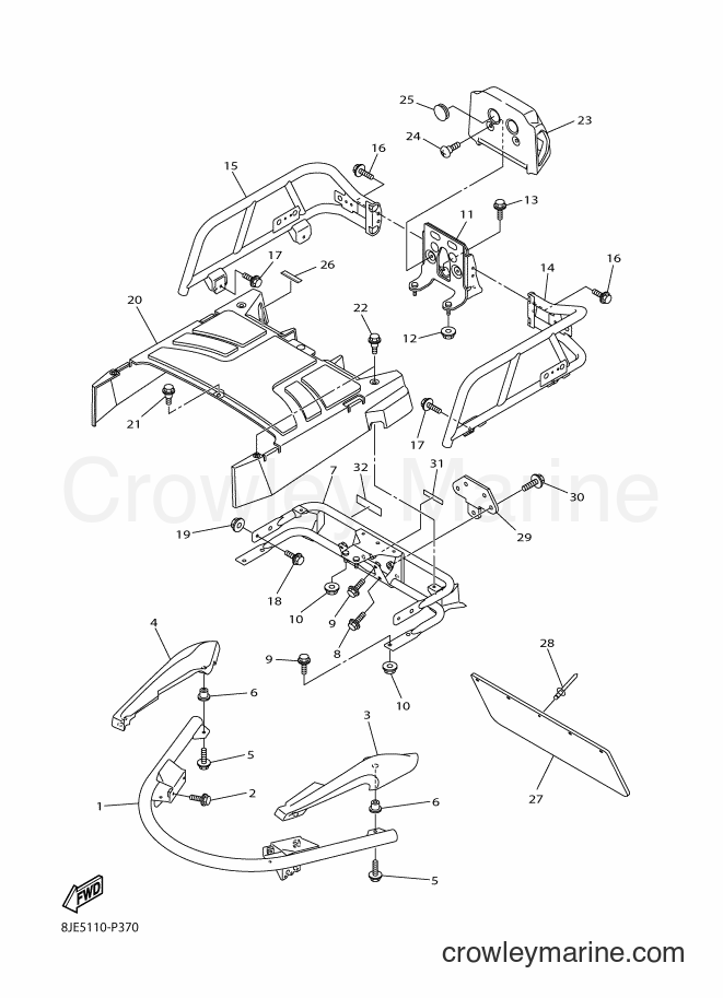 2015 Snowmobile VK10D - VK10D (8JE5) [030] - BUMPER