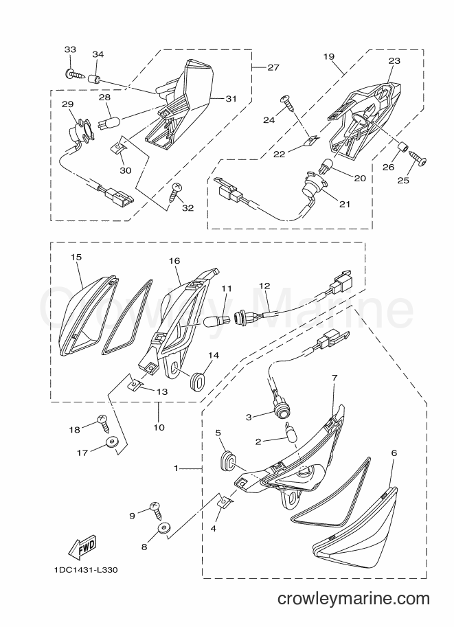 Yamaha Motors AT125F (1DC2) [010] - FLASHER LIGHT