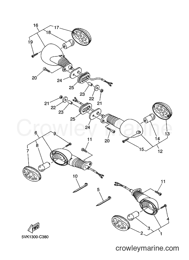 2008 Dirt Bike XT660R - XT660R (3S64) [010] - FLASHER LIGHT