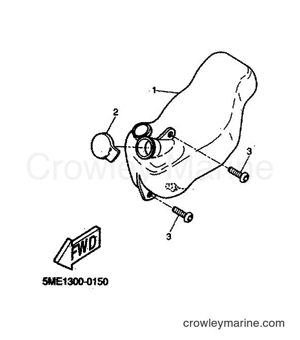 2000 Scooter YQ100 - YQ100 (5ME1) [080] - OIL TANK