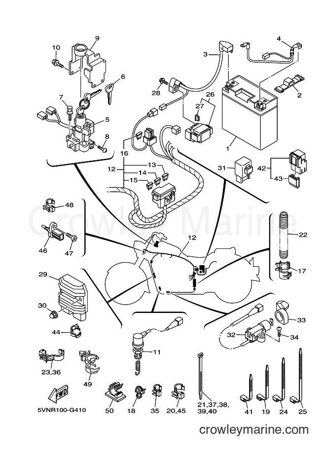 Yamaha Motors XV1700A (35S3) [010] - ELECTRICAL 2