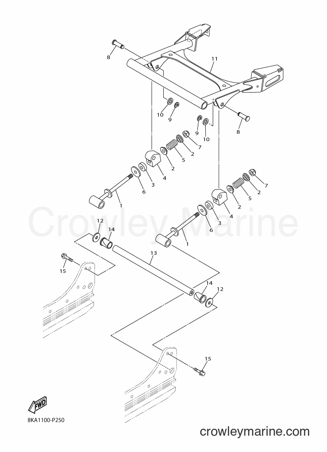 2015 Snowmobile VK10D - VK10D (8KB1) [020] - TRACK SUSPENSION 3