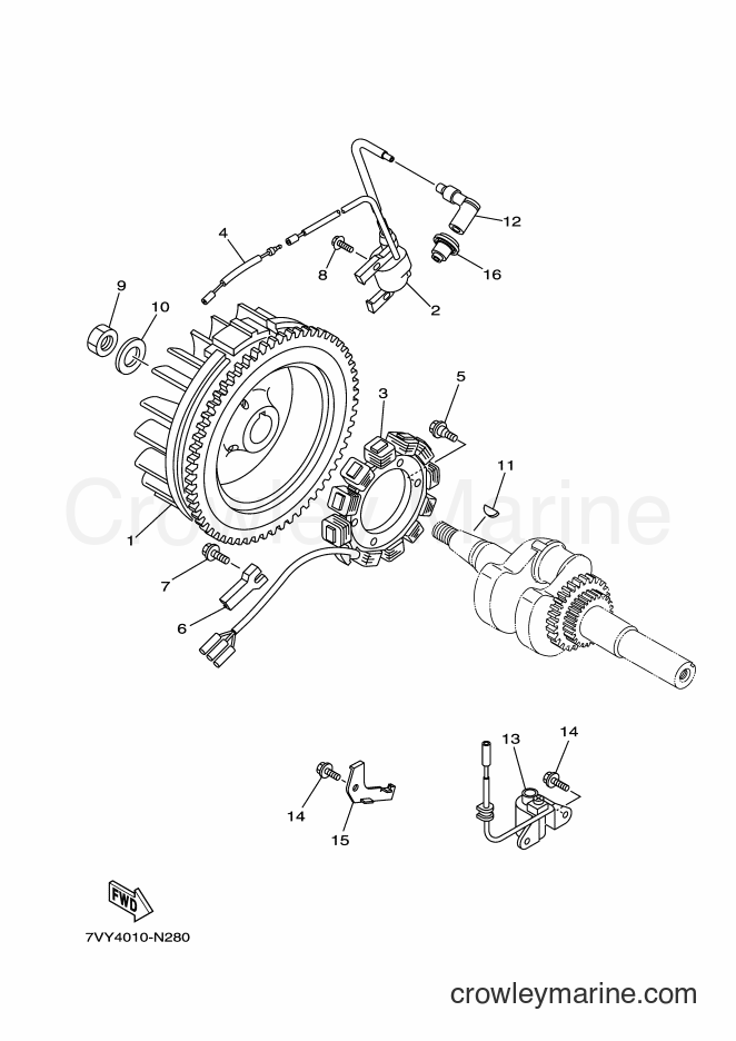 Yamaha Motors YS860 (7VY5) [010] - GENERATOR