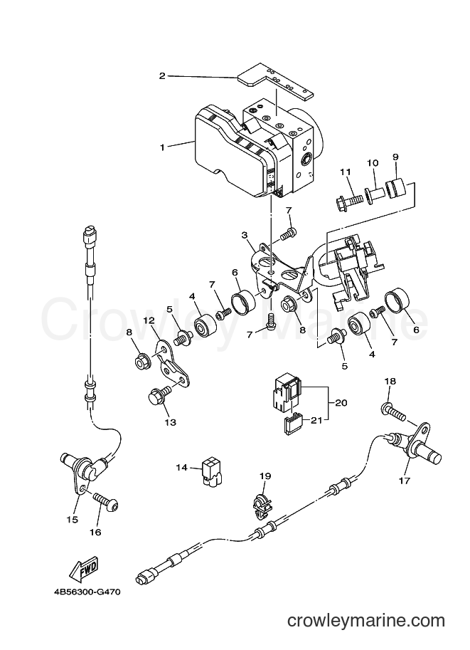 Yamaha Motors XP500A (1LD3) [010] - ELECTRICAL 3