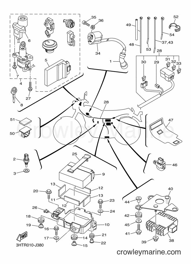 2010 Street Bike SR400 - SR400 (3HTR) [010] - ELECTRICAL 1