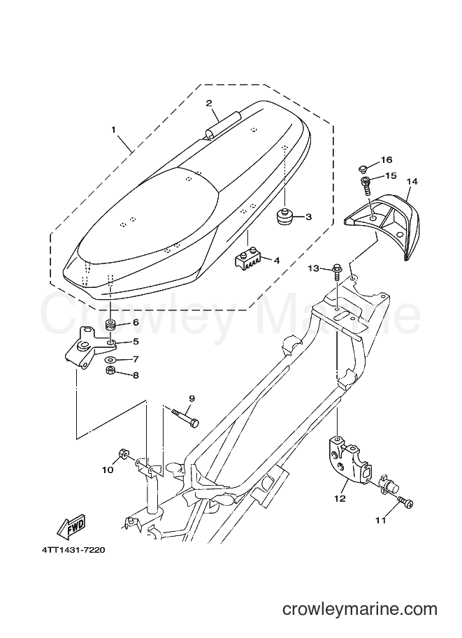 1998 Scooter JZ120C - JZ120C (4UB2) [010] - SEAT
