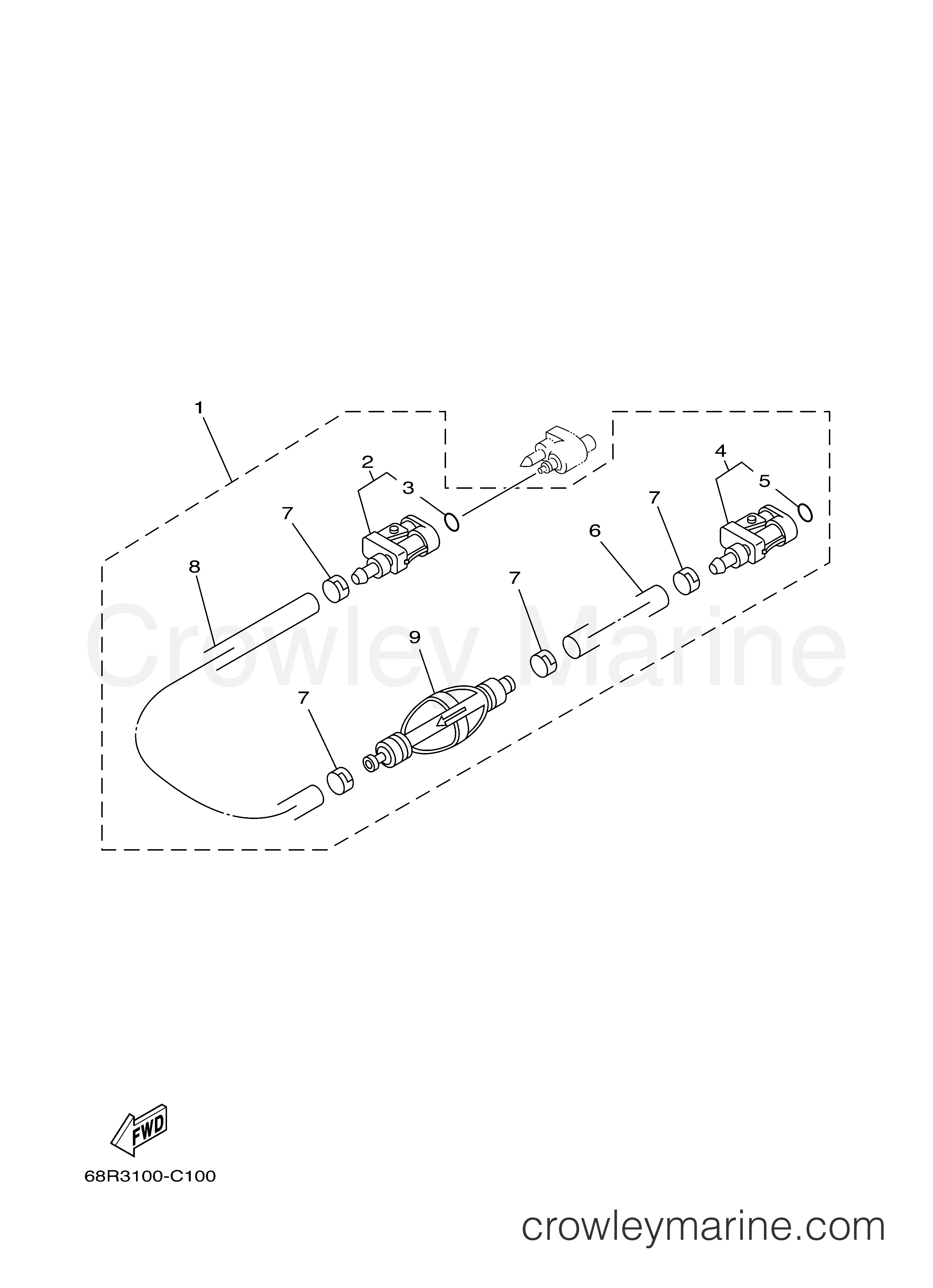 Yamaha Motors T8PLRC - FUEL 2