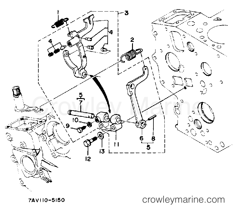 Yamaha Motors EDL5500DVES - GOVERNOR 1