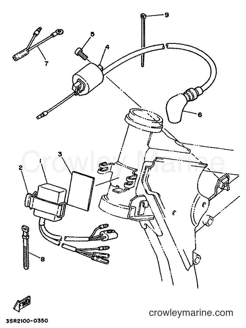 1990 Dirt Bike YZ125 - YZ125 (3SR2) [020] - ELECTRICAL 1