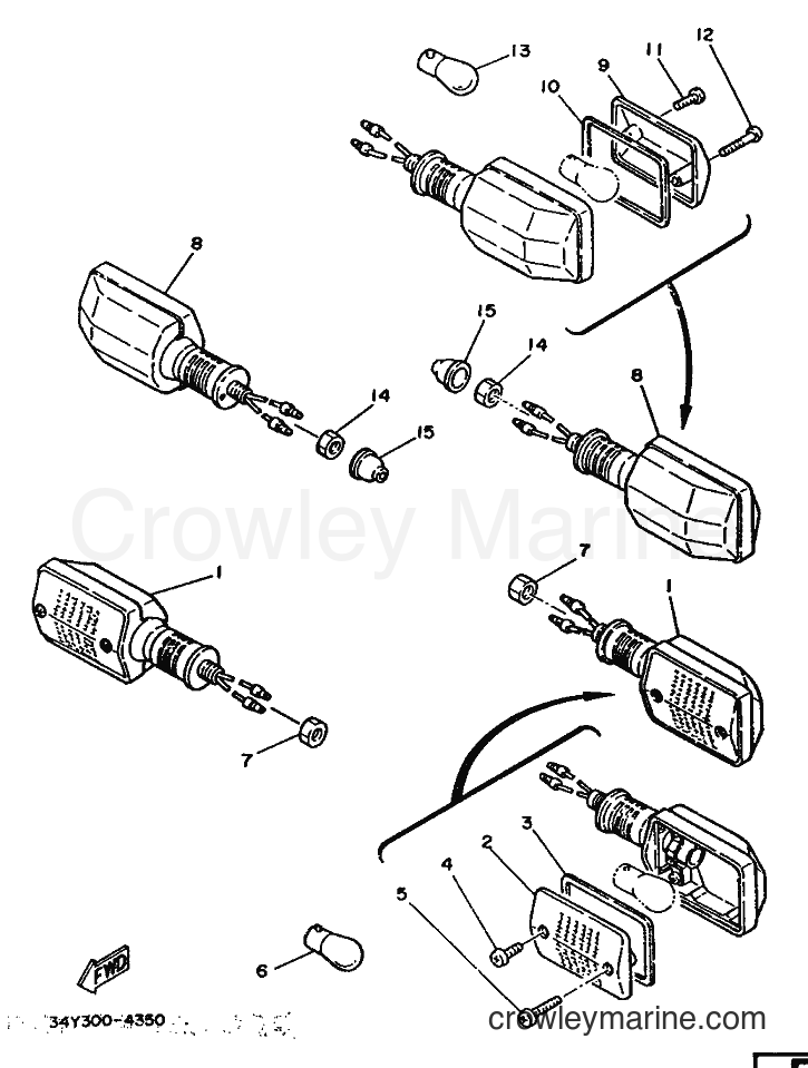 1987 Dirt Bike DT125 - DT125 (35E) [999] - FLASHER LIGHT