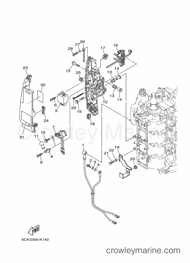 Yamaha Motors F80CEDX (6CK4) [030] - ELECTRICAL 2
