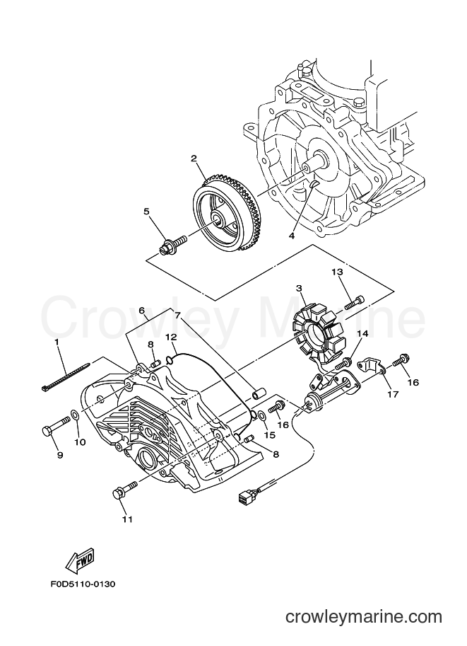 Yamaha Motors JET FOR GP1200 (67X1) [03B] - GENERATOR