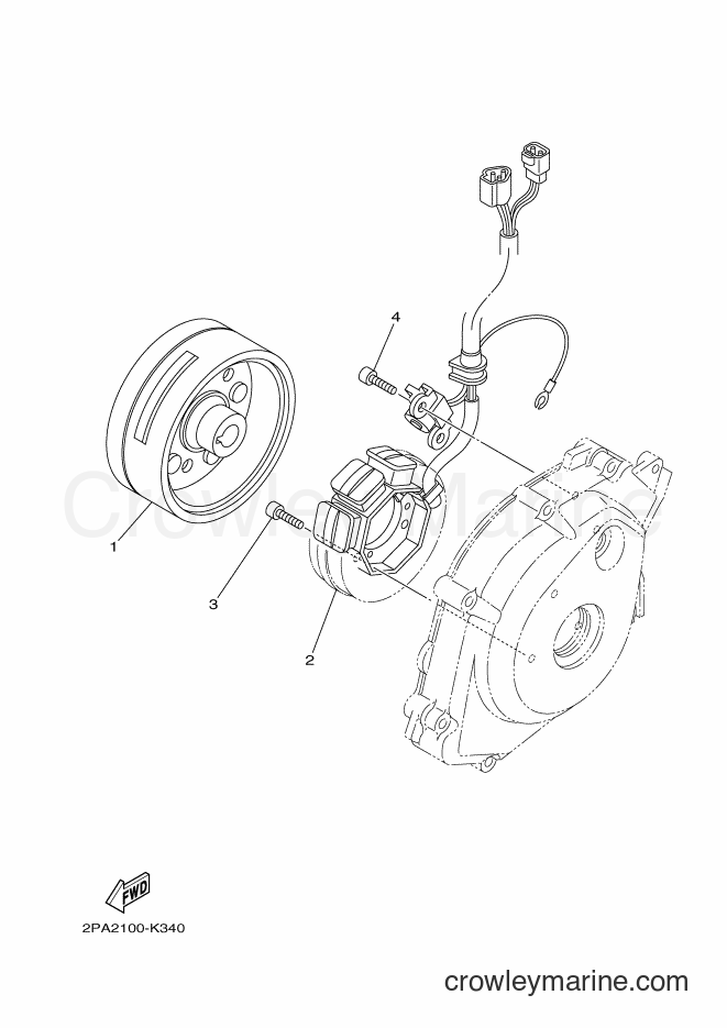 2012 ATV YFM125R - YFM125R (2PA5) [010] - GENERATOR