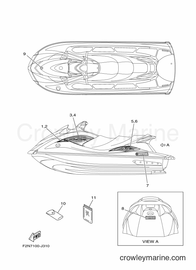 Yamaha Motors VX1100C (F2NG) [010] - GRAPHICS
