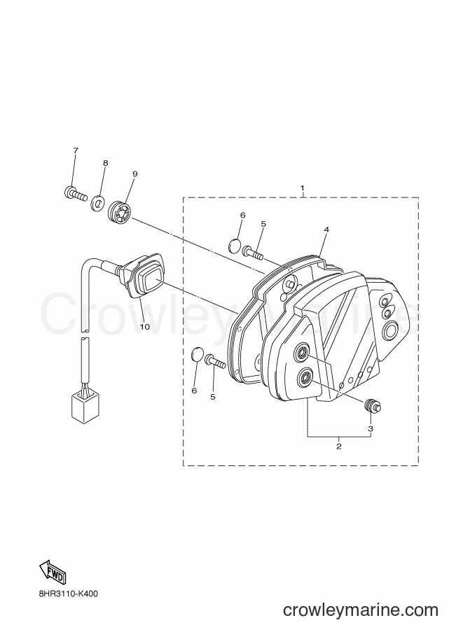 Yamaha Motors RFX10RSS (8HK5) [020] - METER