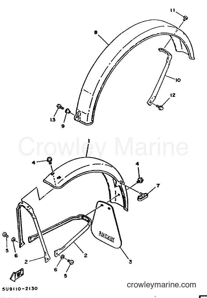 Yamaha Motors MA50M (2FV) [999] - FENDER