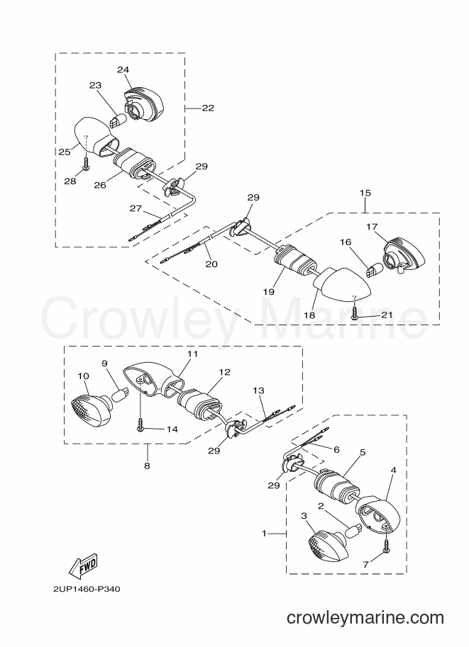2015 Street Bike FZN150 - FZN150 (2UP1) [010] - FLASHER LIGHT