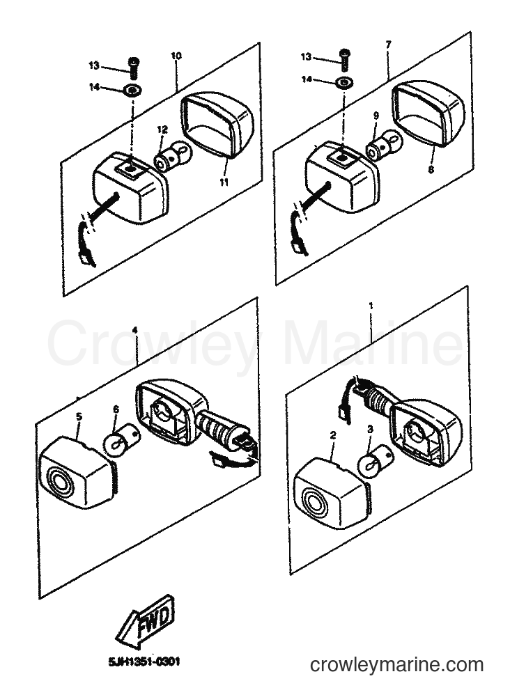 2000 Scooter EW50 - EW50 (5LH1) [030] - FLASHER LIGHT