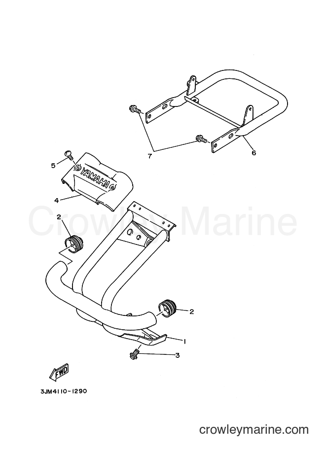 1992 ATV YFS200 - YFS200 (3JM8) [999] - GUARD