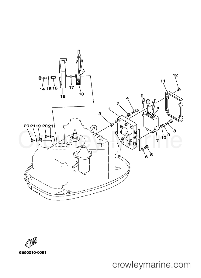 Yamaha Motors 115B (6E50) [130] - ELECTRICAL 1