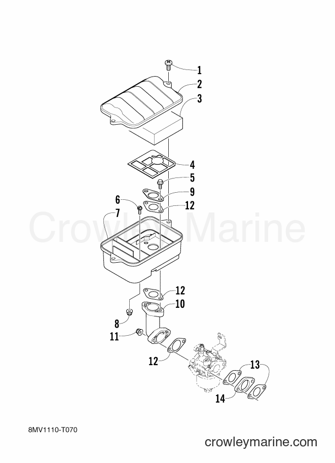 Yamaha Motors SRX120 (8MV1) [010] - INTAKE