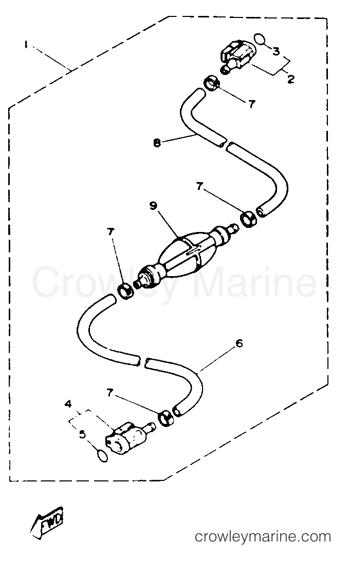 Yamaha Motors C115TXRR - FUEL SYSTEM 2