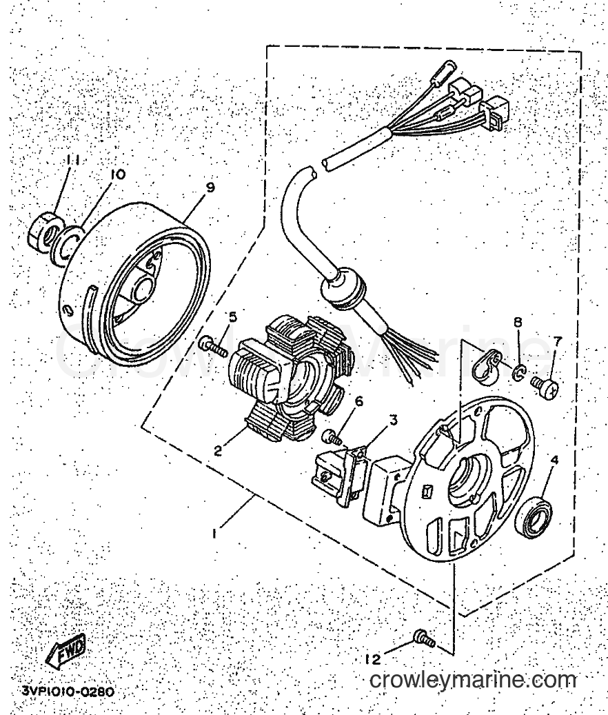Yamaha Motors YN50 (5BX1) [010] - GENERATOR