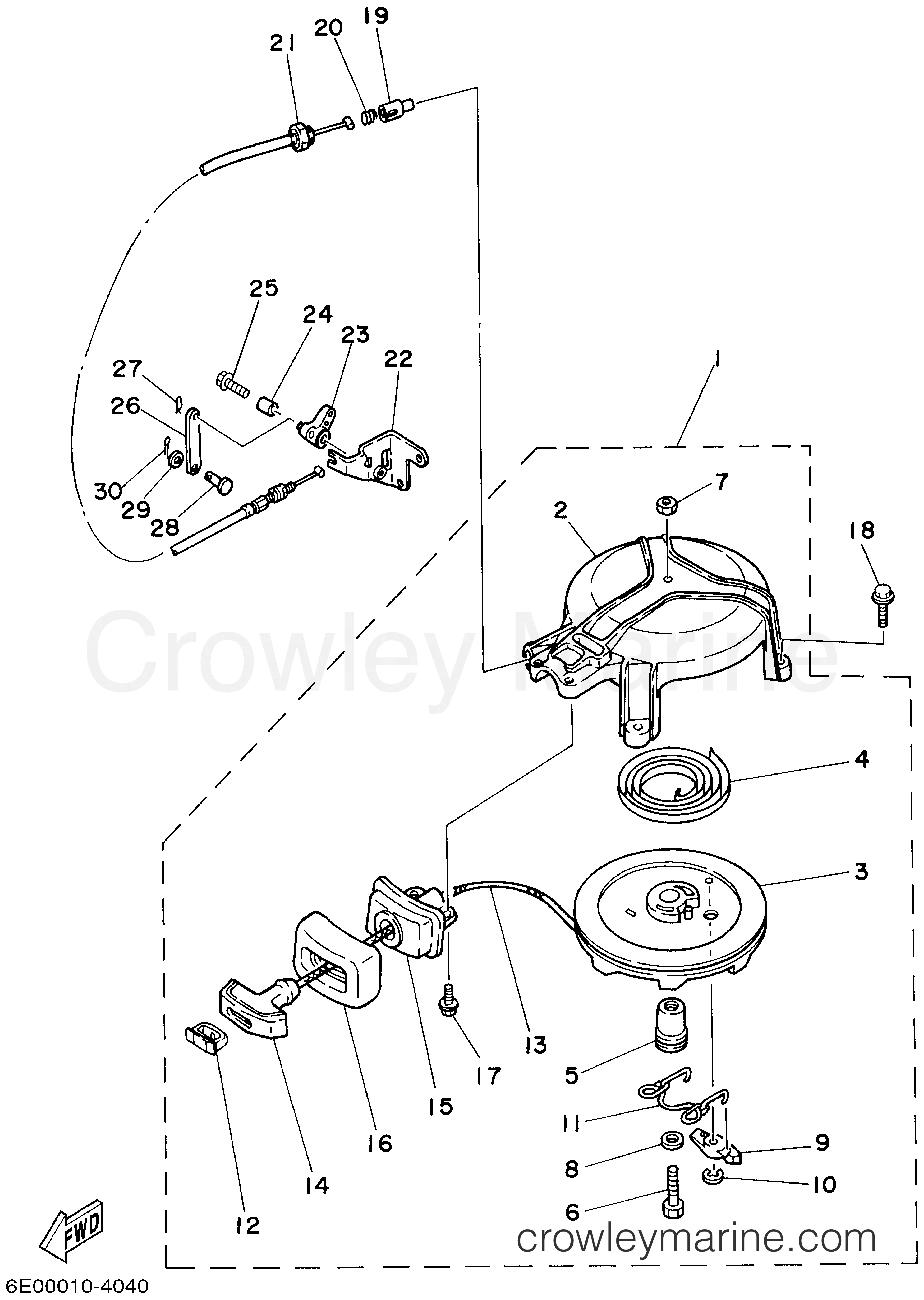 Yamaha Motors 5MSHA - STARTER
