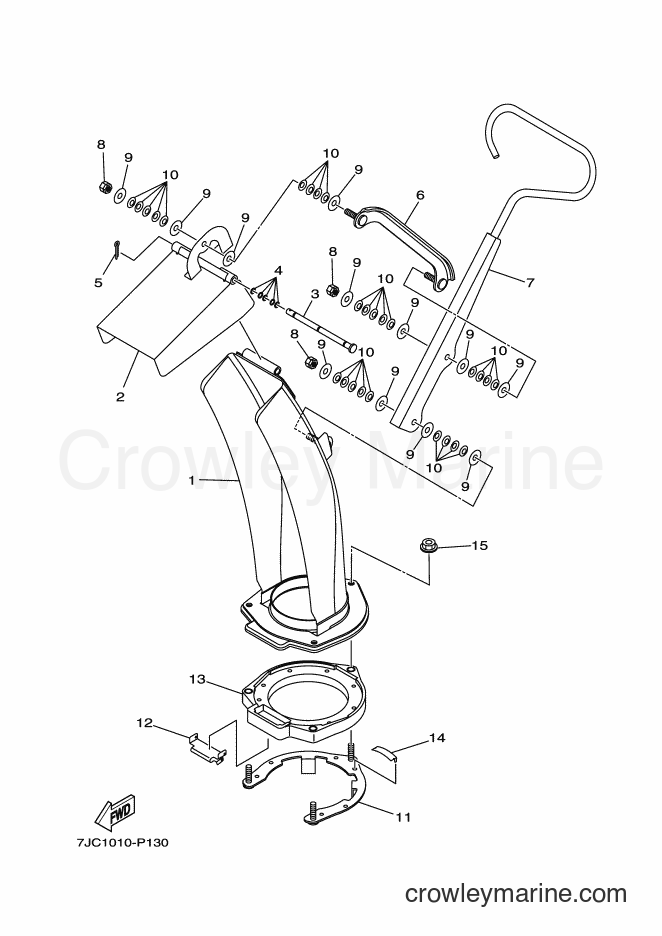 2015 Snowblower YU240 - YU240 (7JC1) [010] - SCHUTE & SCHUTE CONTROL