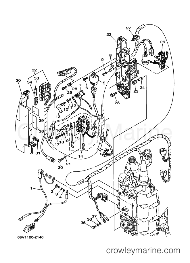 Yamaha Motors F115A (68V1) [030] - ELECTRICAL 2