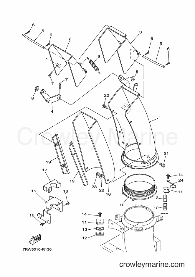 2018 Snowblower YT1070 - YT1070 (7RW5) [010] - SCHUTE & SCHUTE CONTROL