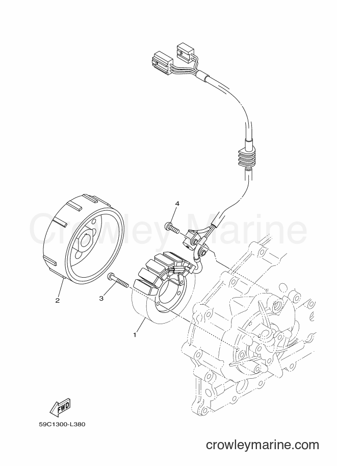 Yamaha Motors XP500 (59C1) [050] - GENERATOR