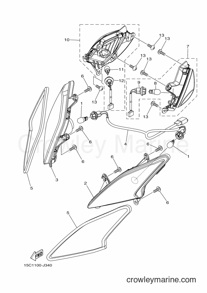 Yamaha Motors TK115C (15C2) [010] - FLASHER LIGHT