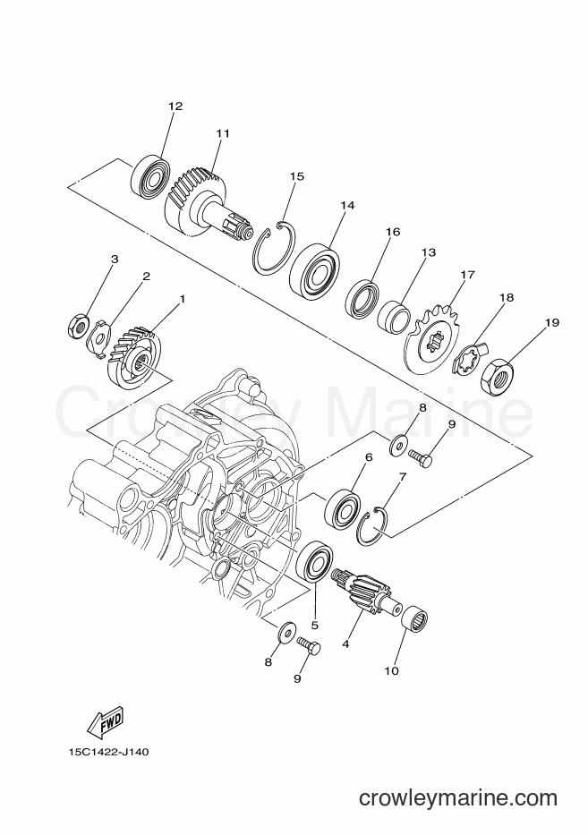 2011 Scooter TK115C - TK115C (40D1) [010] - TRANSMISSION