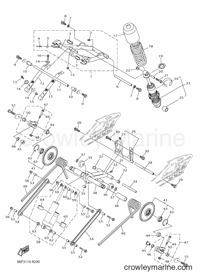 2016 Snowmobile SRV10LL - SRV10LL (8KP3) [010] - TRACK SUSPENSION 2