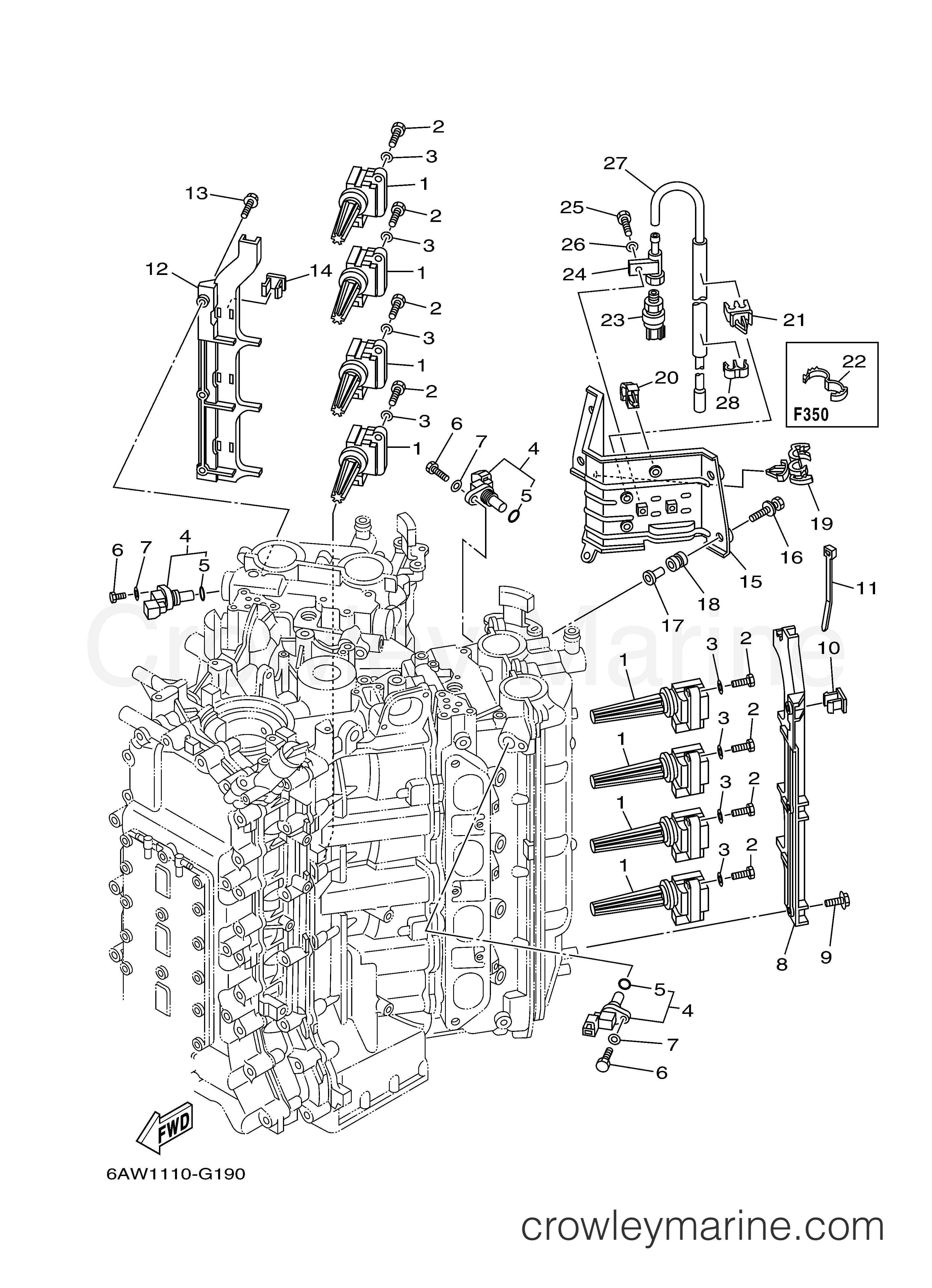 Yamaha Motors F350TUR - ELECTRICAL 3