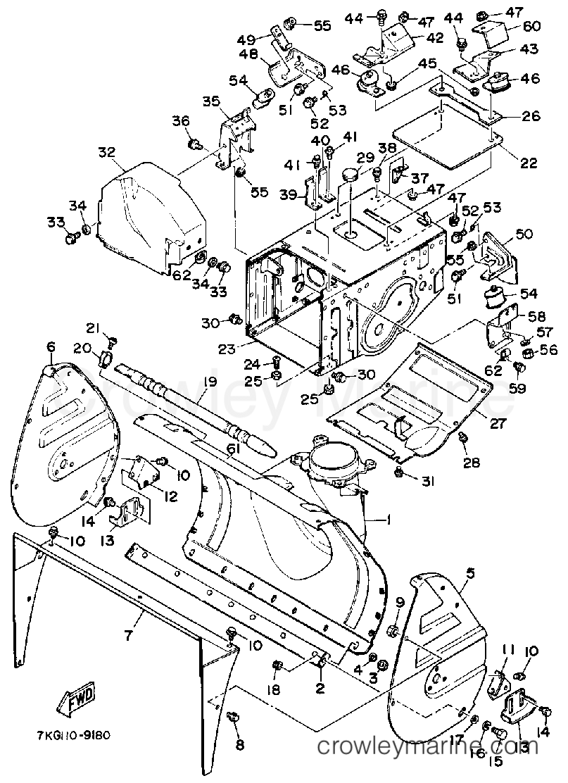 Yamaha Motors YS828WN - BODY