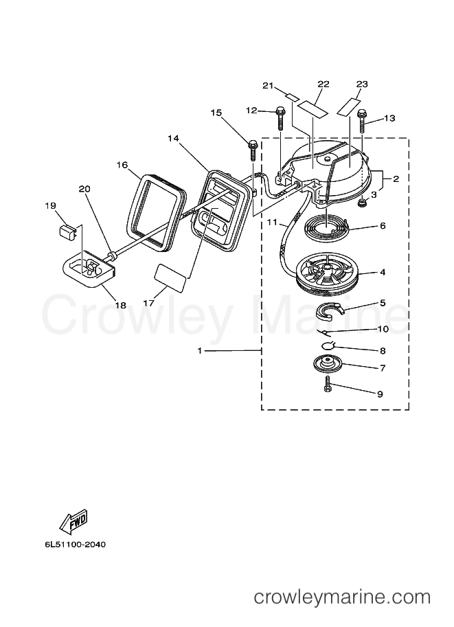 Yamaha Motors 3A (6L51) [080] - STARTER