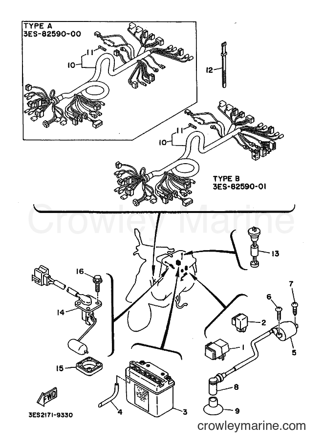 Yamaha Motors CW50 (3ES2) [010] - ELECTRICAL 2
