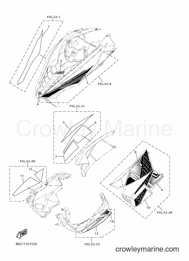 2015 Snowmobile SRV10M - SRV10M (8KG1) [010] - EMBLEM