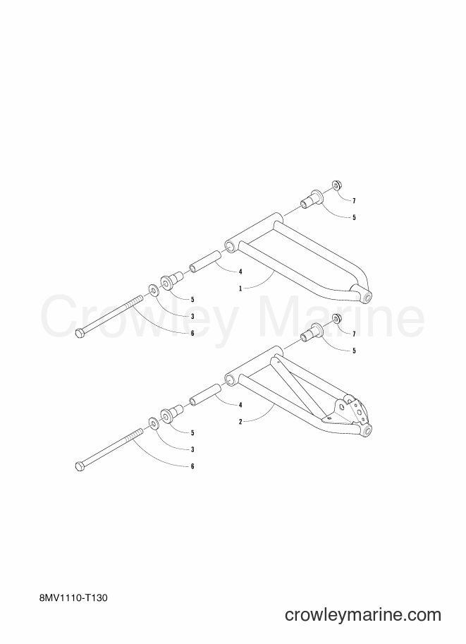 2018 Snowmobile SRX120 - SRX120 (8MV1) [010] - FRONT SUSPENSION
