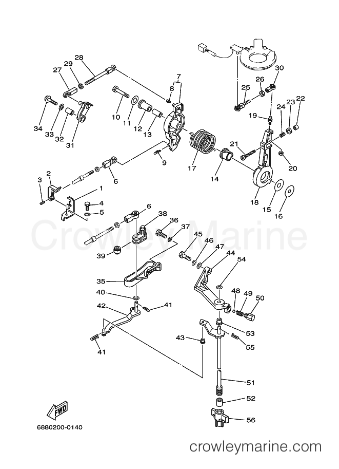 Yamaha Motors 85AEDL (6882) [080] - CONTROL