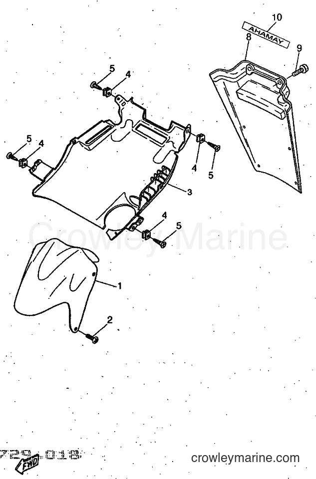 1997 Scooter YQ50 - YQ50 (5DR1) [999] - FENDER