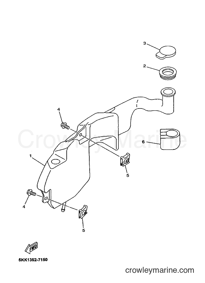 1999 Scooter YN100'99 - YN100'99 (5KK2) [010] - OILTANK