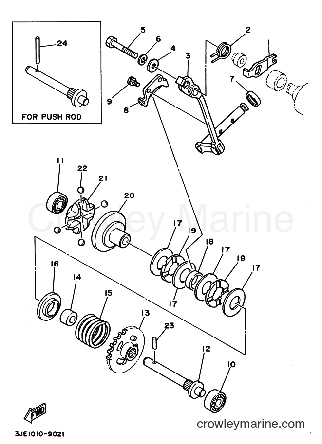 1992 Dirt Bike YZ250 - YZ250 (4DA2) [030] - GOVERNOR