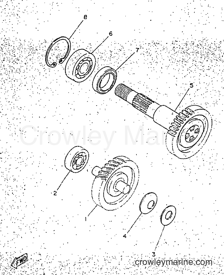 1998 Scooter YN50 - YN50 (5AD6) [010] - TRANSMISSION