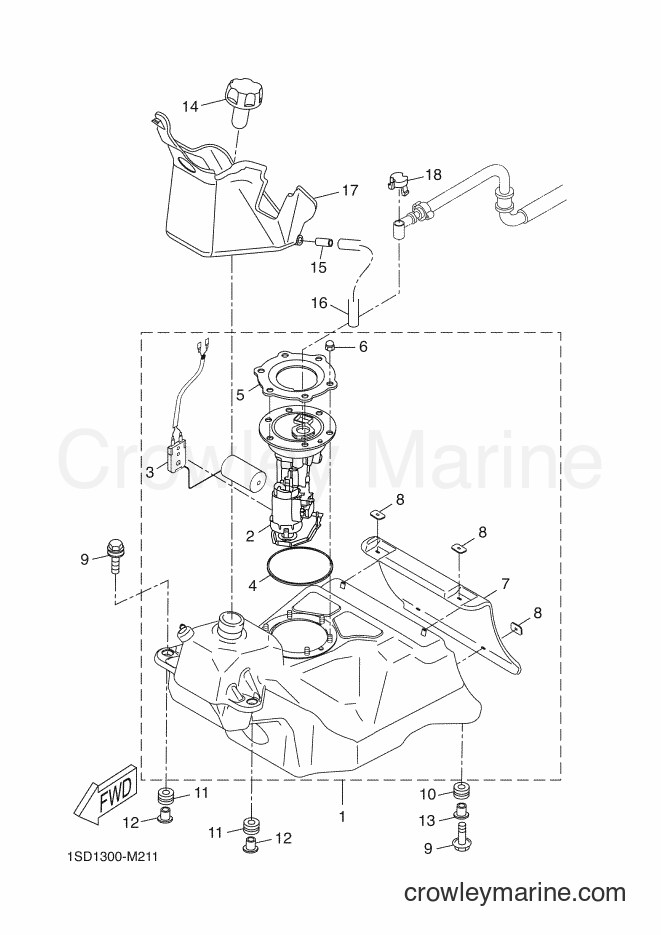 2016 Scooter YP400RA - YP400RA (1SDC) [050] - FUEL TANK