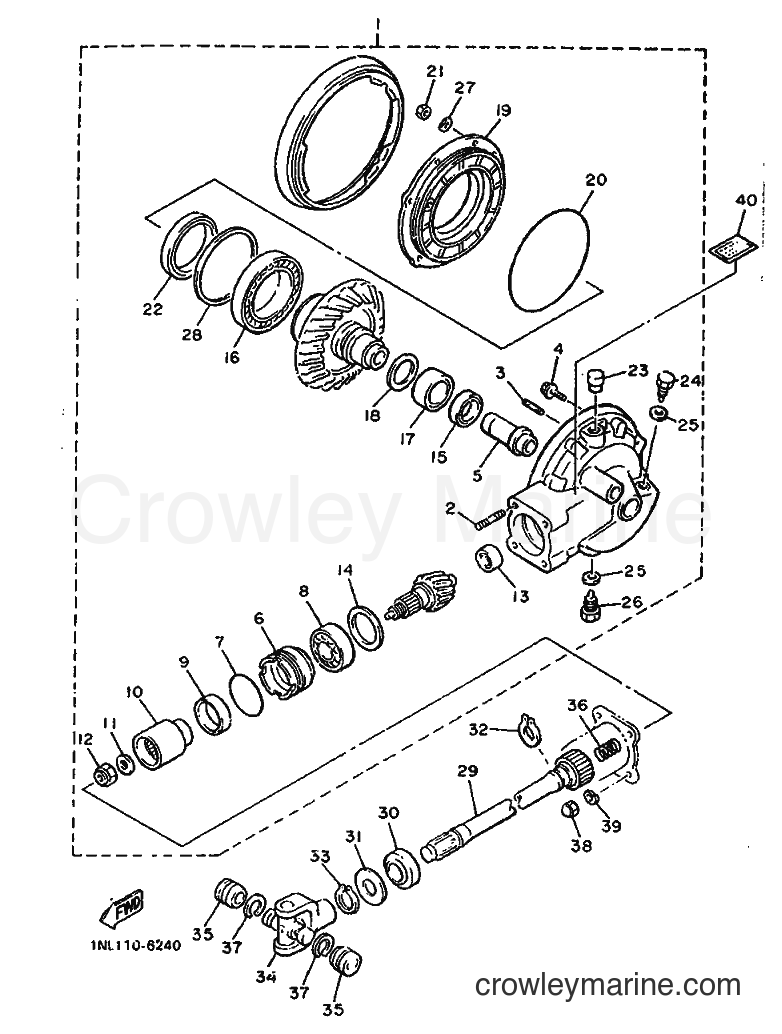 1989 Cruiser XVZ13TD - XVZ13TD (3JS1) [999] - DRIVE SHAFT
